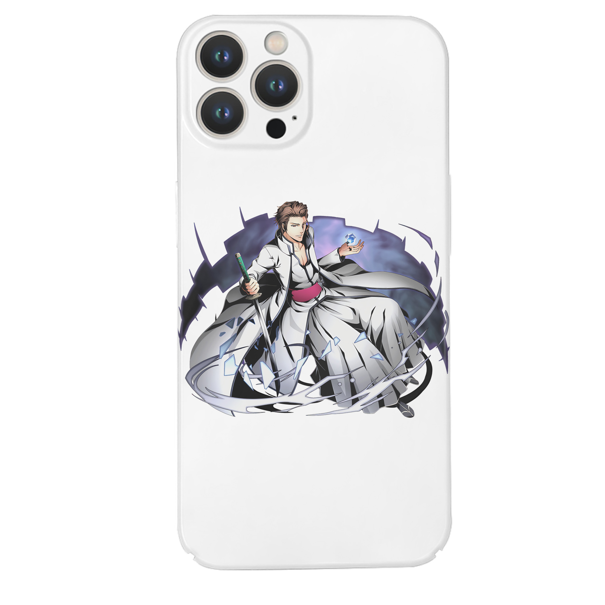 （画像用） ブリーチ 藍染 惣右介（あいぜん そうすけ） BLEACH Aizen Sousuke 【iPhone 14シリーズ対応】ハードケース